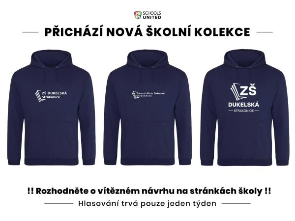 Hlasování o nové školní kolekci oblečení