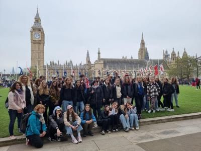 Žáci devátých ročníků strávili týden v Anglii.