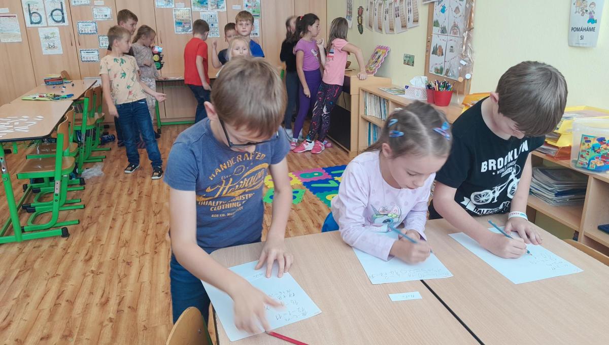Naše třída 2.C- hodiny Tv a soutěže ve třídě