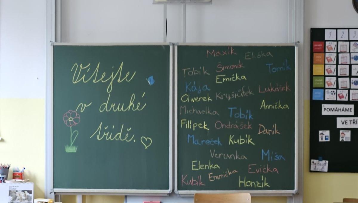 První dny v 2. B