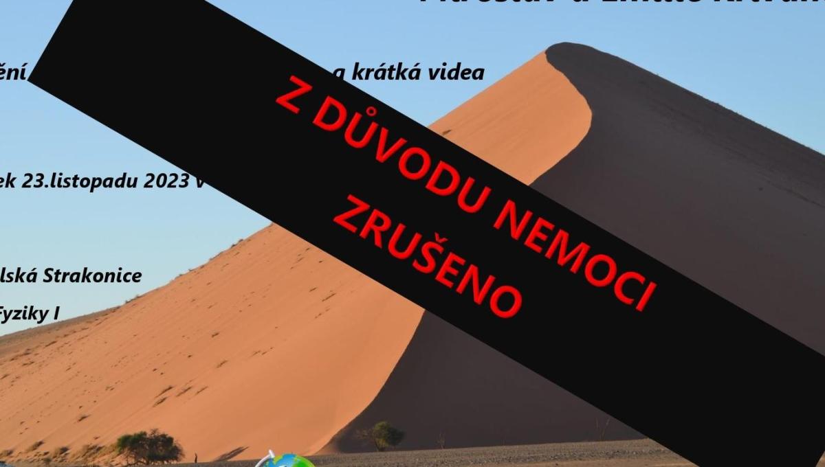 Cestovatelský čtvrtletník - Z DŮVODU NEMOCI ZRUŠENO!