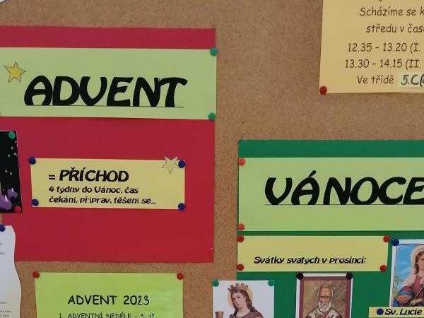 Advent u nás ve třídě