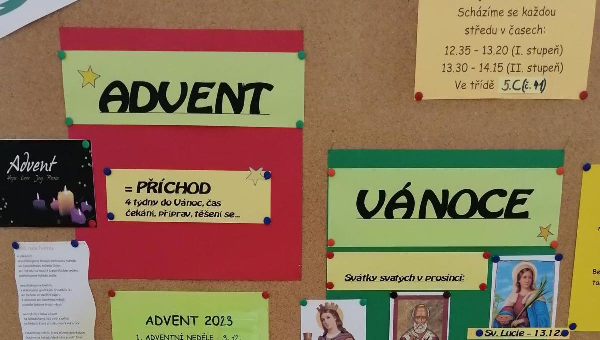 Advent u nás ve třídě