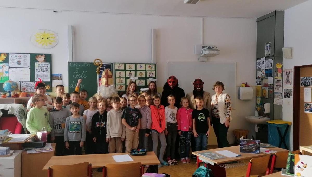Mikuláš ve 3.A