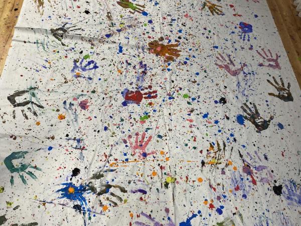 Zahráli jsme si na Jacksona Pollocka