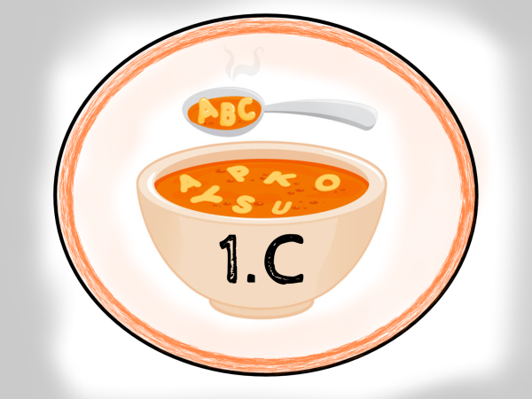 Písmenková polévka