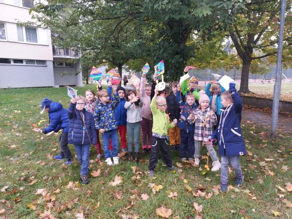 Podzim ve školní družině.