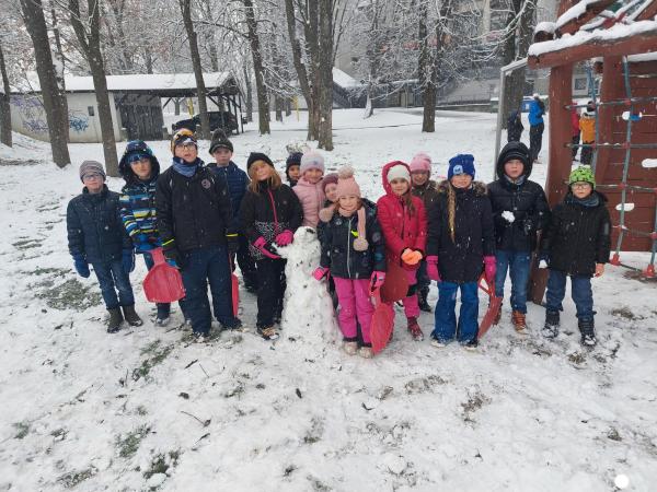 Zima u nás v VI. Oddělení