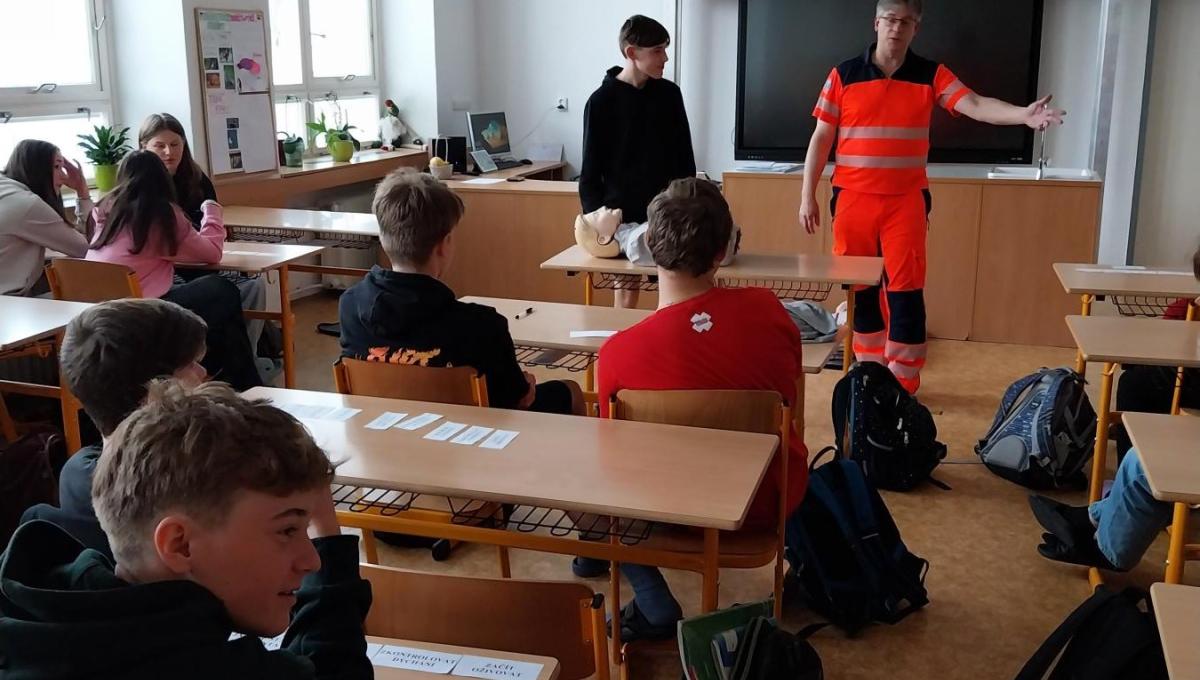 Beseda o zásadách první pomoci