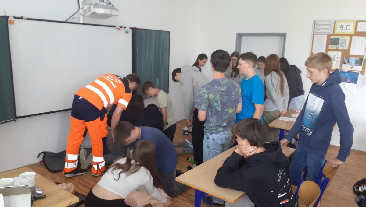 Interaktivní přednáška na téma - První pomoc