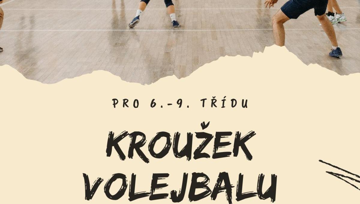 Kroužek volejbalu pro 6.- 9. třídu