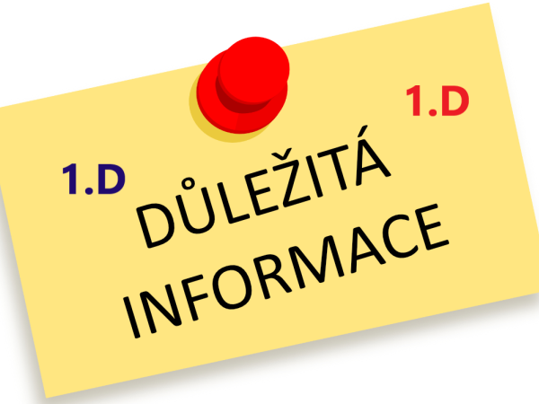 Důležitá informace pro dětičky i rodiče
