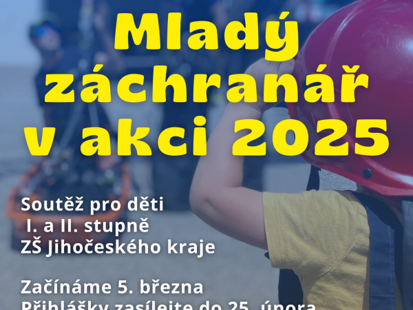 Mladý záchranář v akci