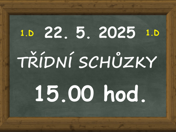 Poslední třídní schůzka