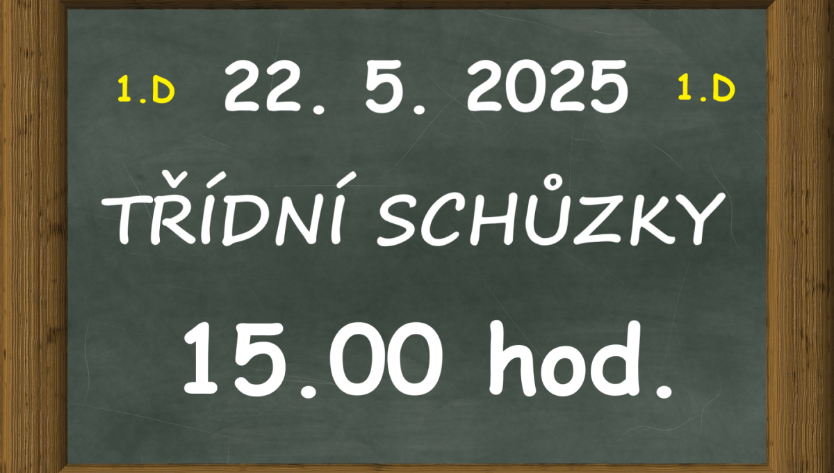 Poslední třídní schůzka