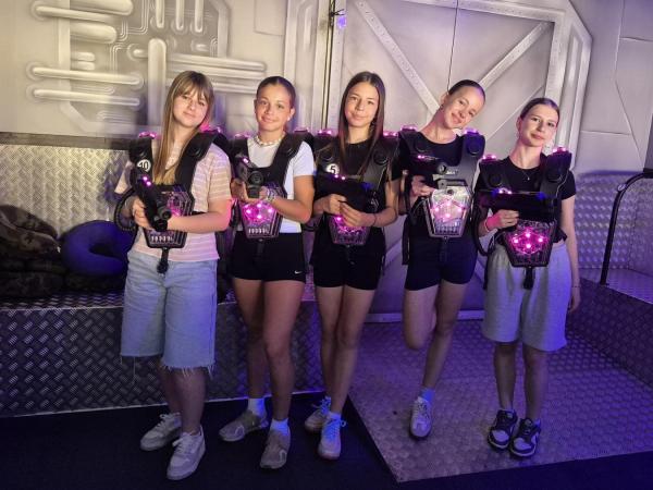 Třídní výlet do Laser Arény v Písku