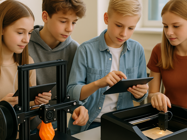 ŠKOLNÍ KLUB 3D TISKU A GRAVÍROVÁNÍ