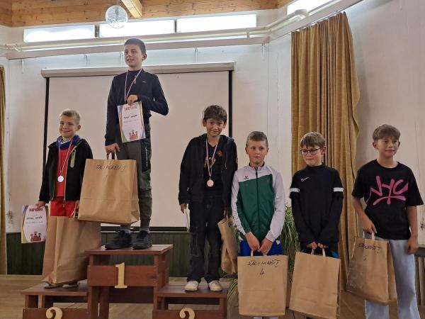 Náš Dominik byl třetí !