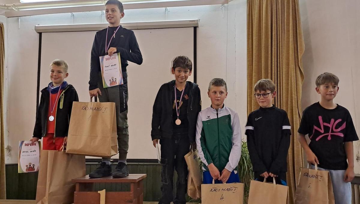 Náš Dominik byl třetí !