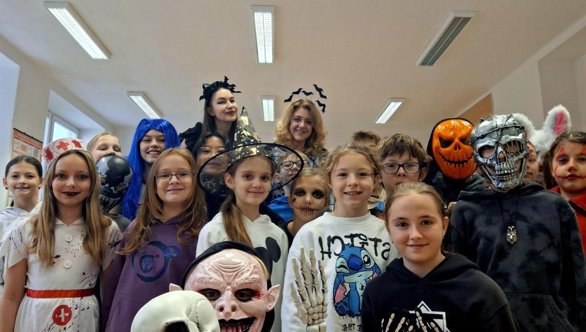 HALLOWEENSKÁ VÝUKA   :-)