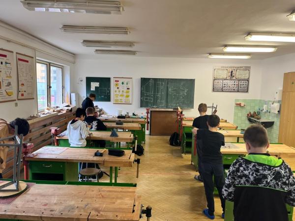 Pracovní činnosti v podání chlapců