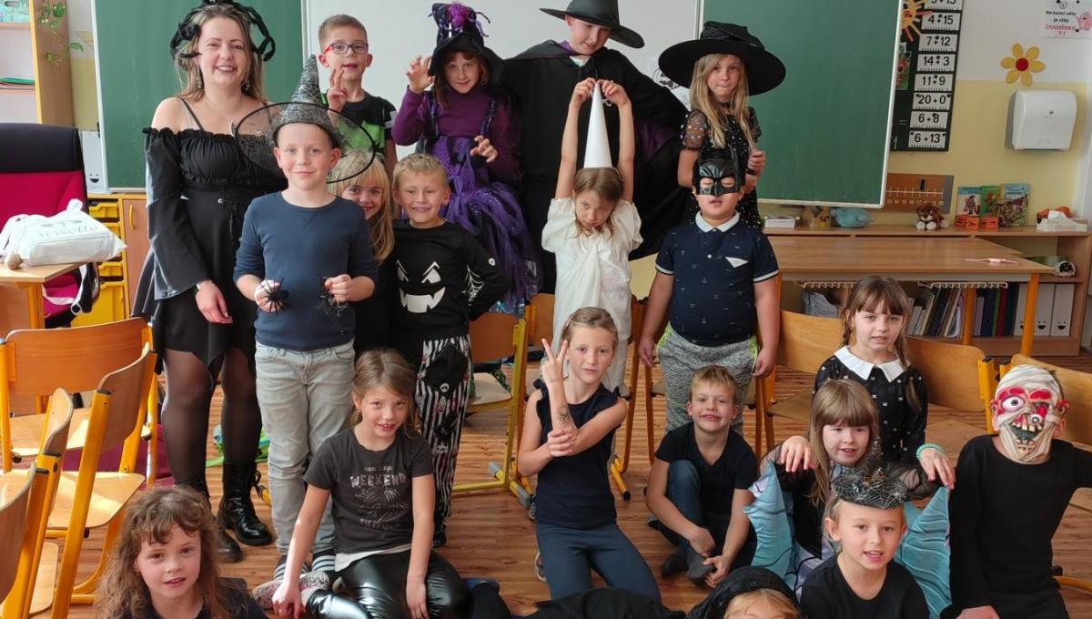 Jak jsme se převlékli za strašidla.