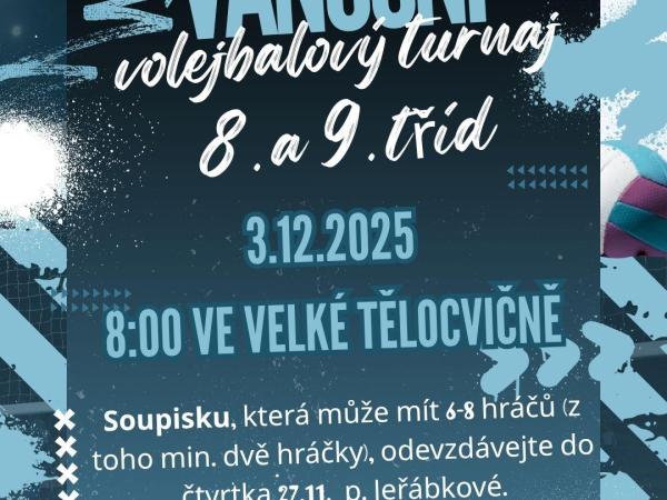 Tradiční Vánoční volejbalový turnaj