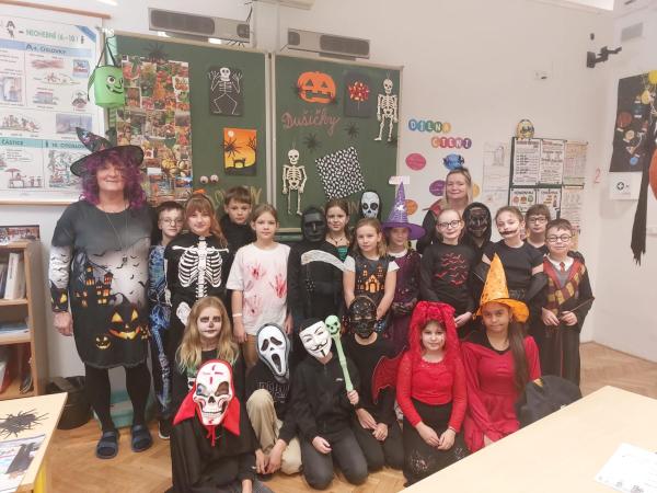 Projektový den Halloween - Dýňobraní - Samhain