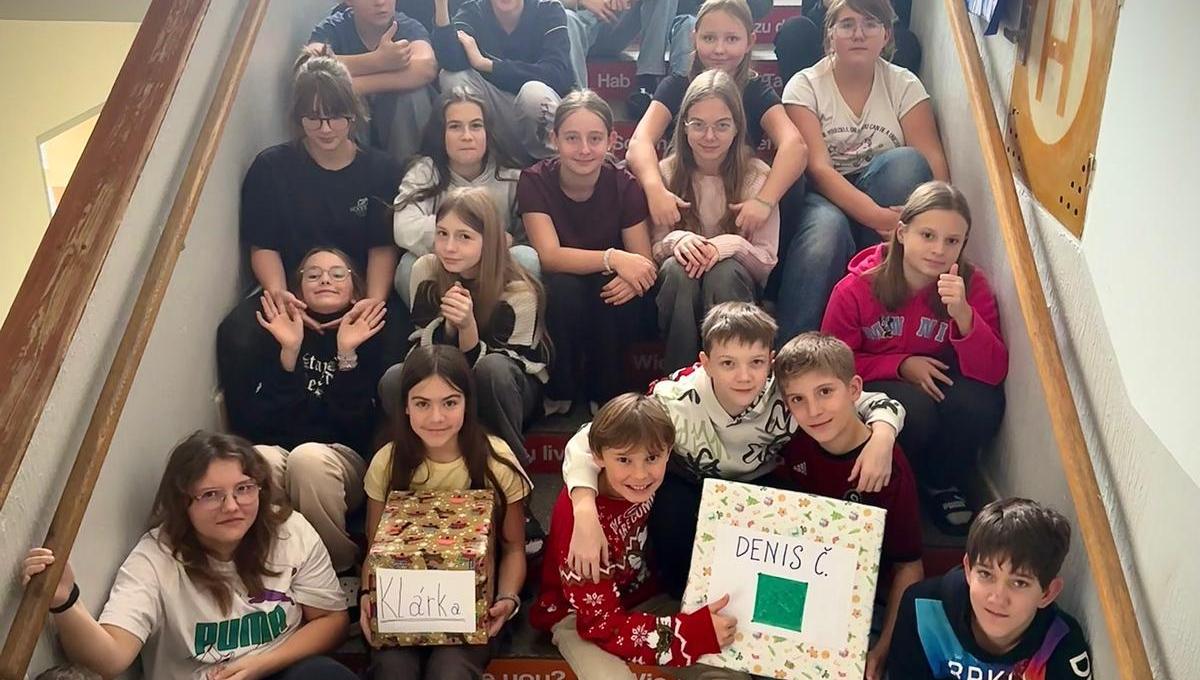 Žáci 6.B mají srdce ze zlata ... aneb pomáháme dětem v nouzi