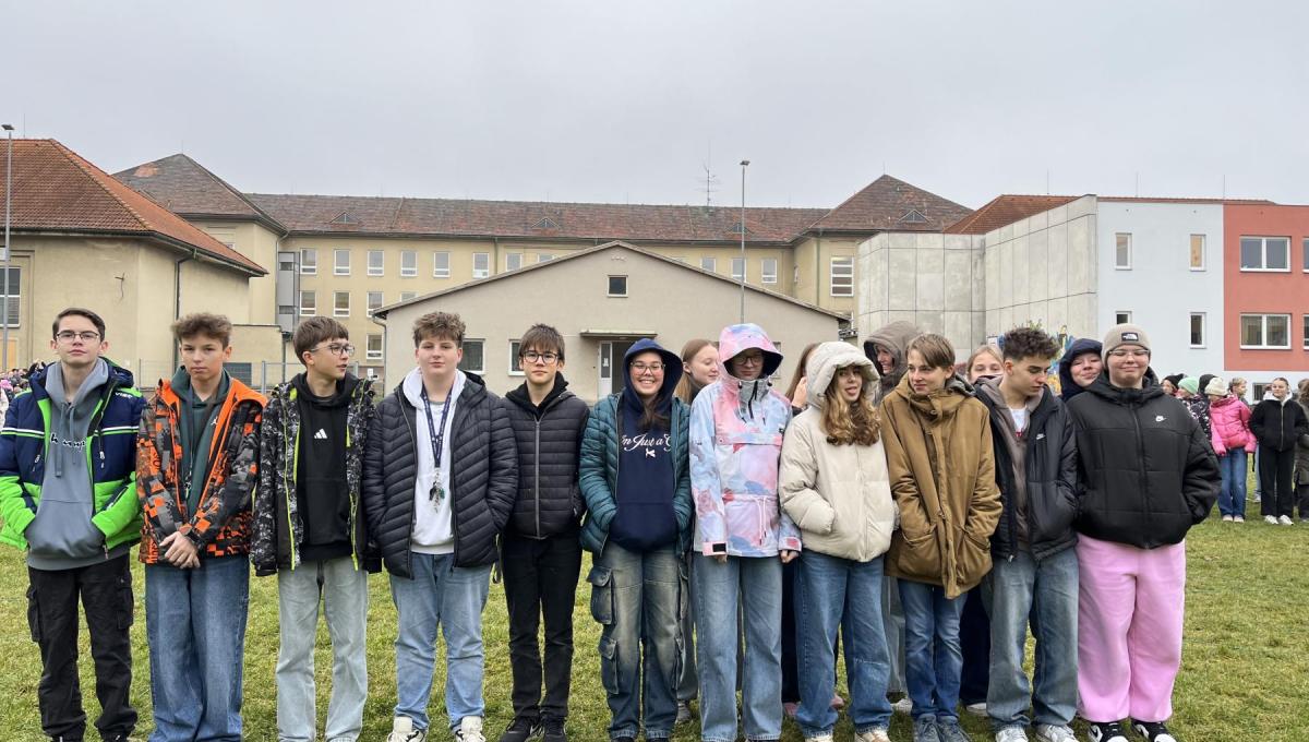 Focení celé školy