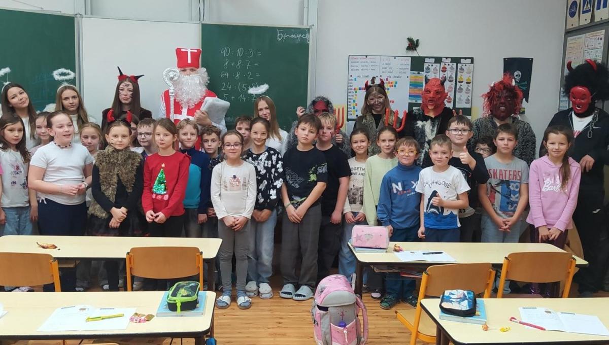 Mikuláš, Čert, Anděl