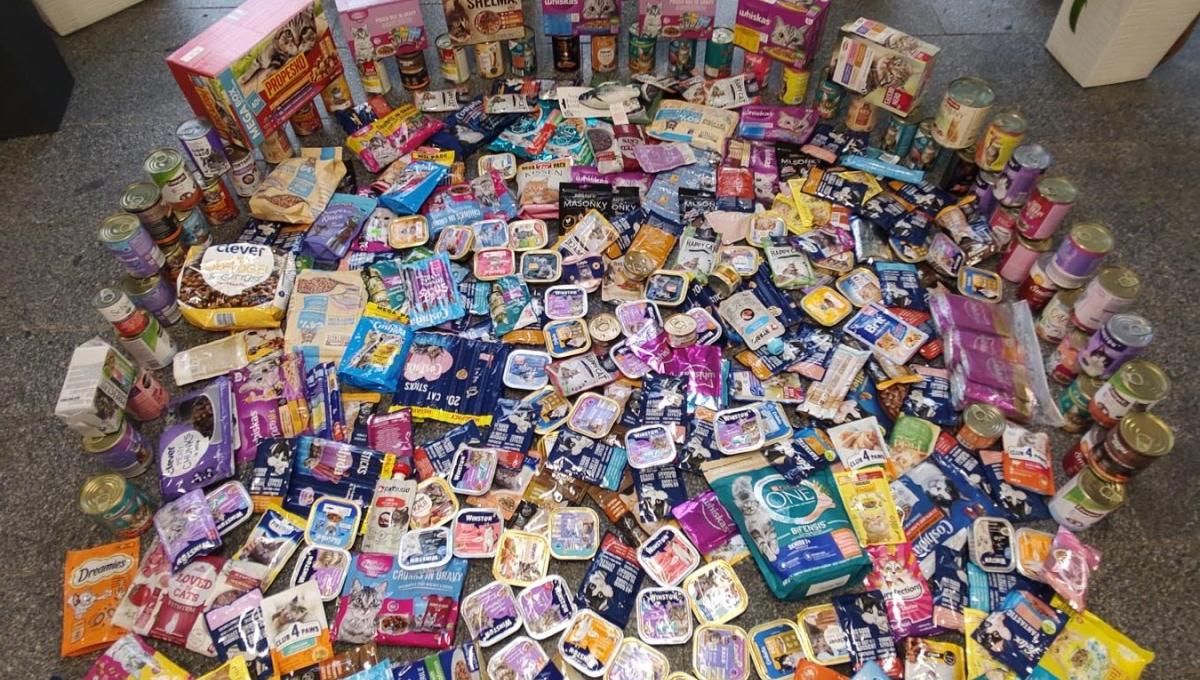 Sbírka pro opuštěná zvířátka se vydařila