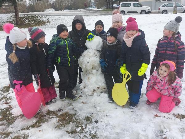 Lednové bobování a radovánky ve sněhu