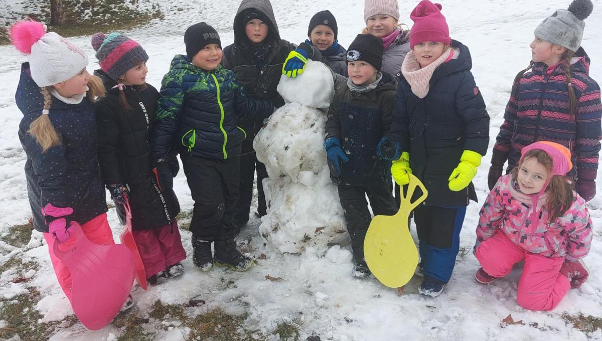 Lednové bobování a radovánky ve sněhu