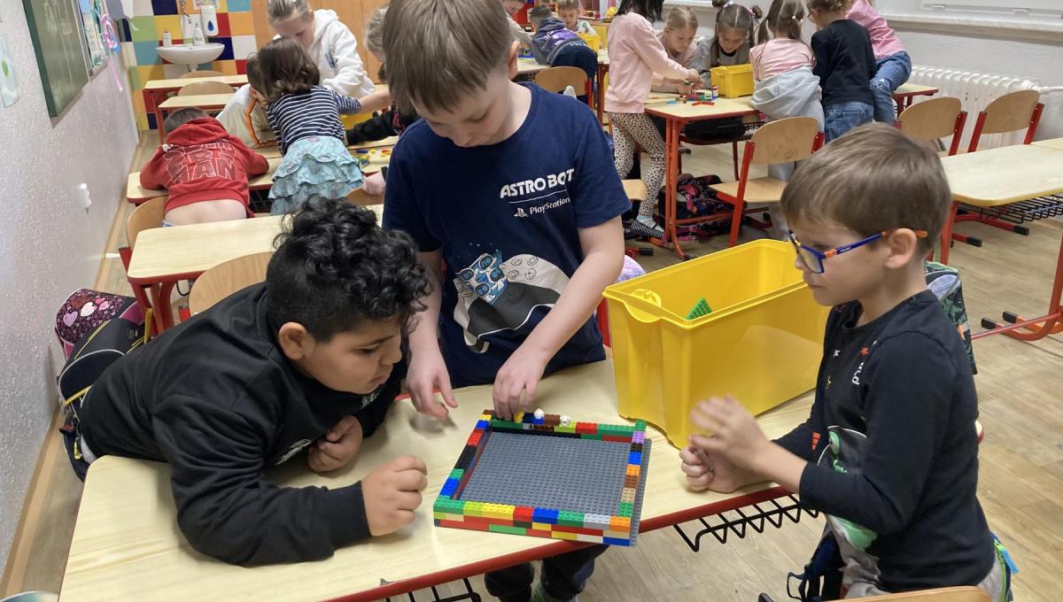 Stavěli jsme z lega