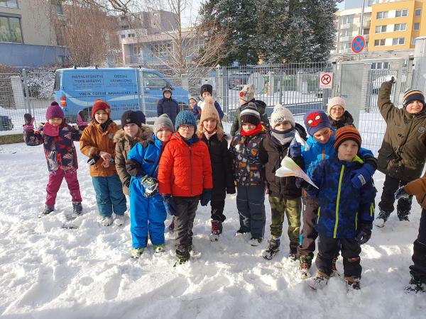 Leden plný zimních radovánek