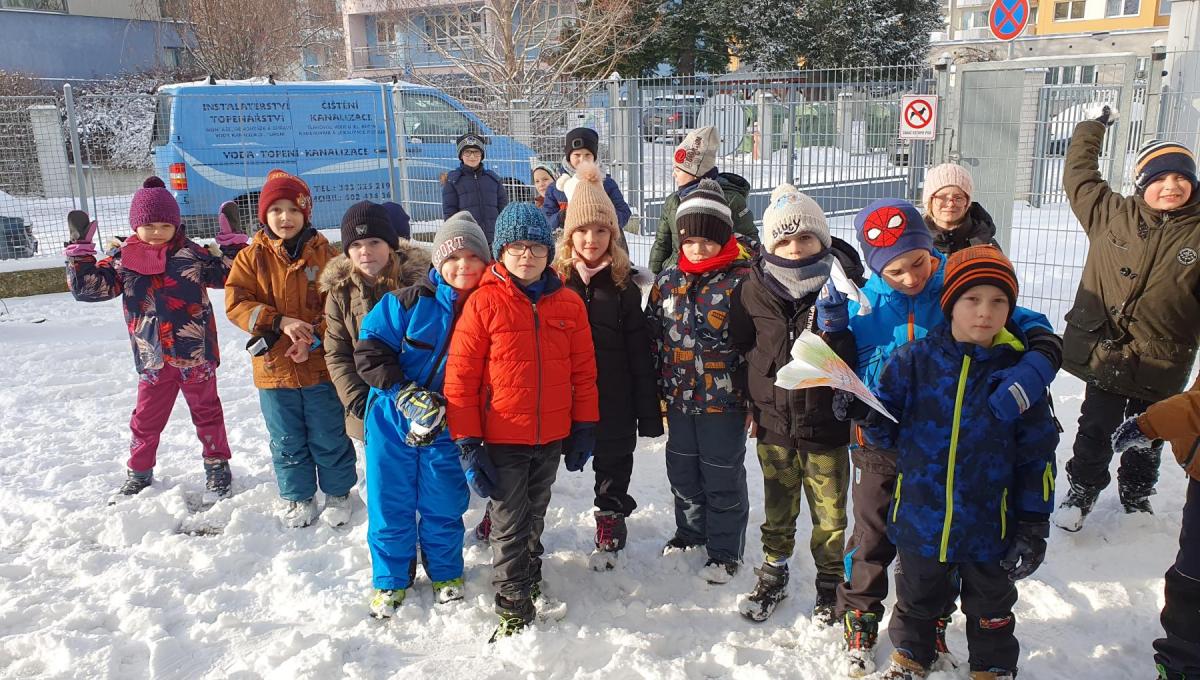 Leden plný zimních radovánek