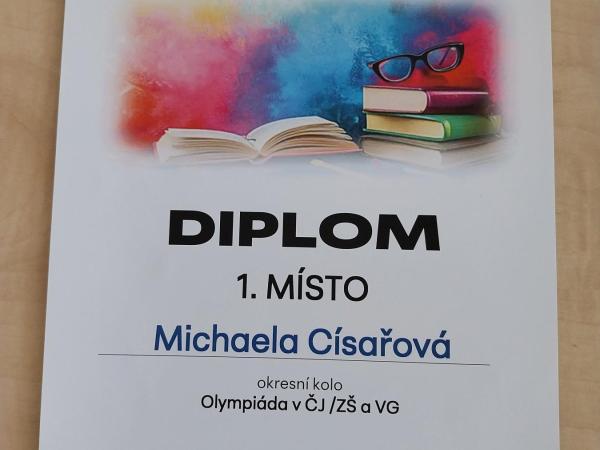 V okresním kole olympiády z českého jazyka to cinklo