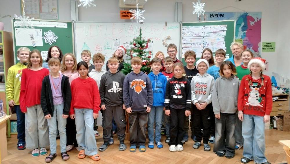Vánoce 5.B