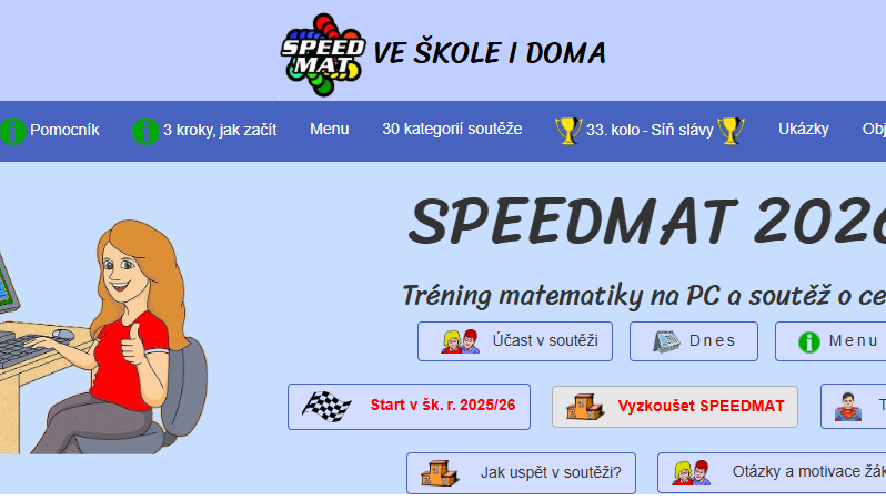 Soutěžíme i v hodinách matematiky