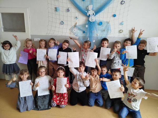 Naše první vysvědčení