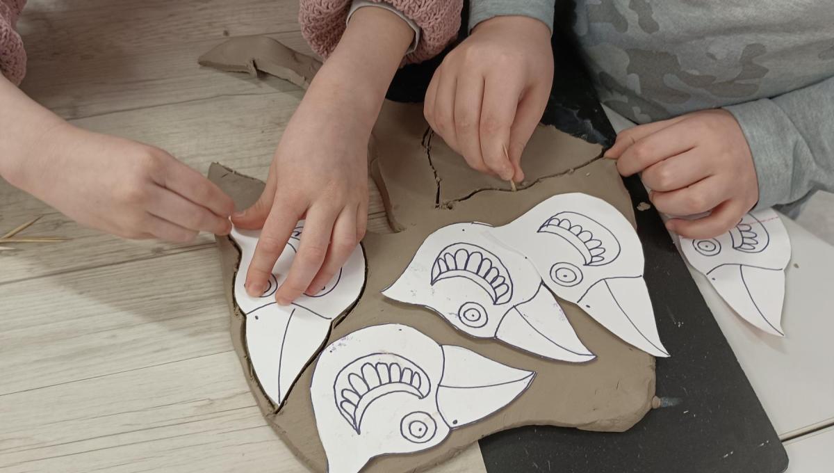 V keramické dílně