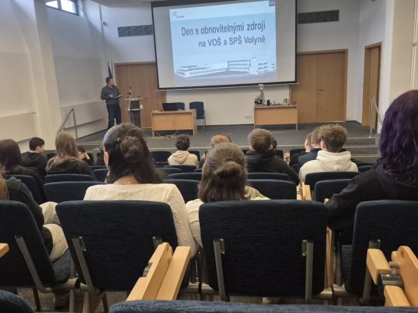 Projektový den VOŠ a SPŠ Volyně