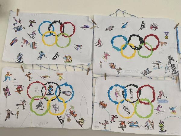 Zimní olympiáda a práce ve skupinkách