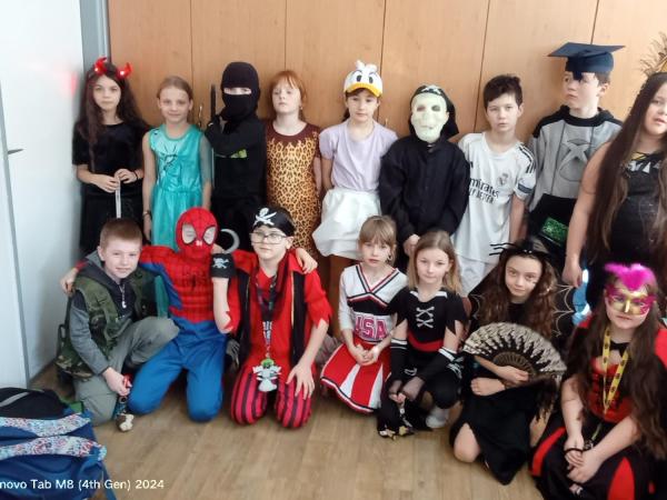 Karneval u třeťáků