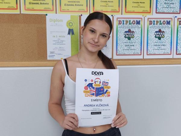 English Language Competition 2025/26  - OKRESNÍ KOLO