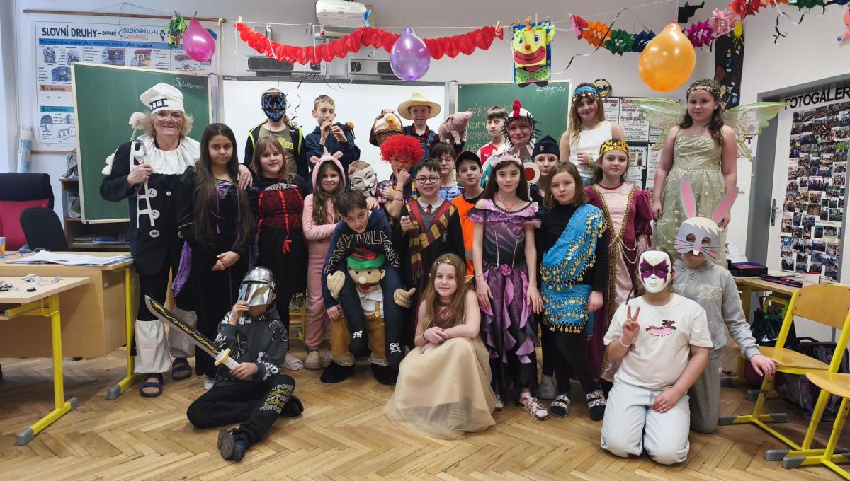 Maškarní karneval + wellbeing snídaně s učitelem a celodenní relax