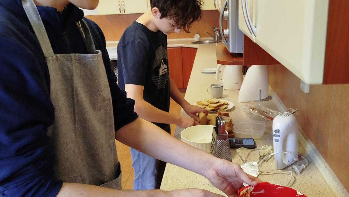 I kluky to v kuchyňce baví