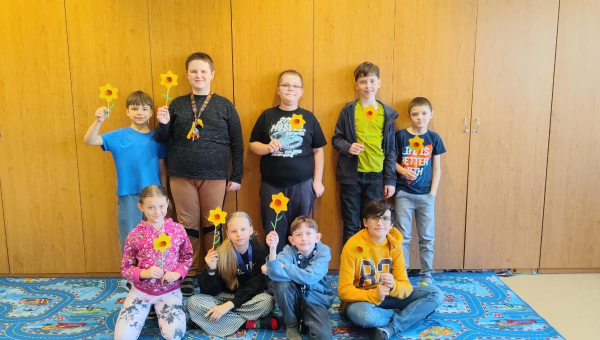 Začátek jara v družině