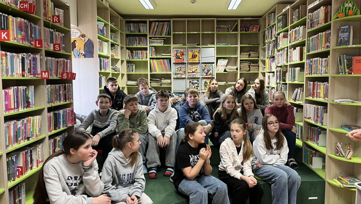 Návštěva Šmidingerovy knihovny Strakonice